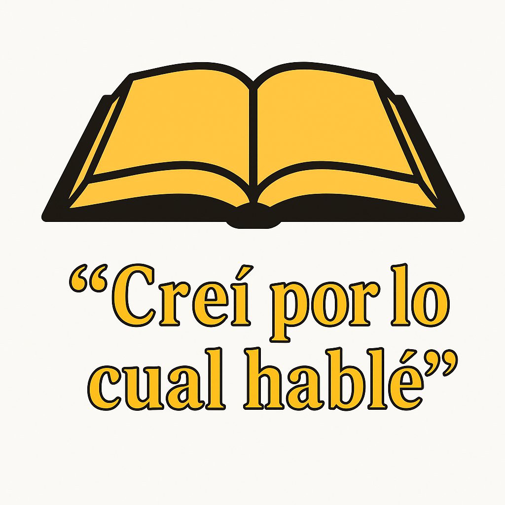 Creí por lo cual hablé